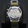 RED STAR 40mm 38mm 1963 Chronograph Men Mechanical Watches Sapphire with seagull ST1901 Movement With Gooseneck Mens Watch.