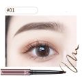 LAMEILA Ultra-thin Head Eyebrow Pencil Black Brown Matte Waterproof Lasting Contouring Eye Brow Pen with Brush Makeup Cosmetics.