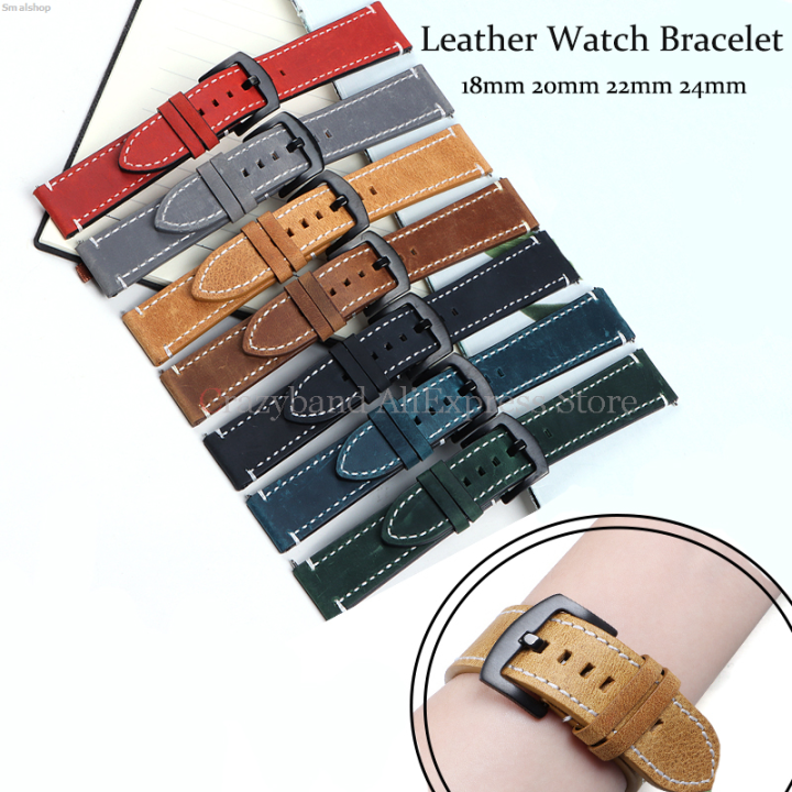 Smalshop%20Genuine%20official%20website%20Vintage%20laxy%20strap%20for%20Samsung%20Hot%20Selling%20Ga/24mm%20FF%20strap%20Citize%20leather%20bracelet%2018/20/22%20-%20Image%203