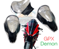 GPX Demon Windshield Visor. 