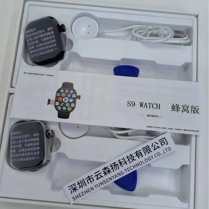 Cross-Border%20CD99%20Smart%20Watch%20All%20Netcom%204G%20Cellular%20Plug-in%20Cards%20Edition%20180%20Degree%20Rotating%20Camera%20S9%20Sports%20Watch%20-%20Image%203