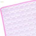Dog Cooling Mat Dog Bed Sleeping Pad Cooling Cushion for Car Puppy Floor Outdoor , pink XL. 