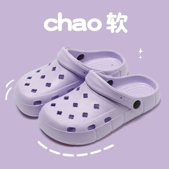 Dongdong%20Female%20Summer%20Outwear%20Beach%20Net%20Red%20Lightweight%20Half%20Heel%20Sandals%20Couple%20Style%20Headband%20Leakage%20Cool%20Shoes%20Male%20-%20Image%208