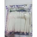 One time Disposable Plastic spoon 100 pcs (mini). 