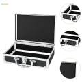 Aluminum Alloy Case Hard Briefcases Organizer for Travel Men Mic Storage S. 