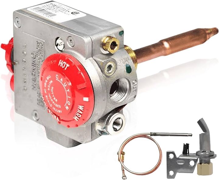 Unitrol Gas Water Heater Valve,Natural Gas Water Heater Thermostat with 1-3/8" Shank,3-1/2"