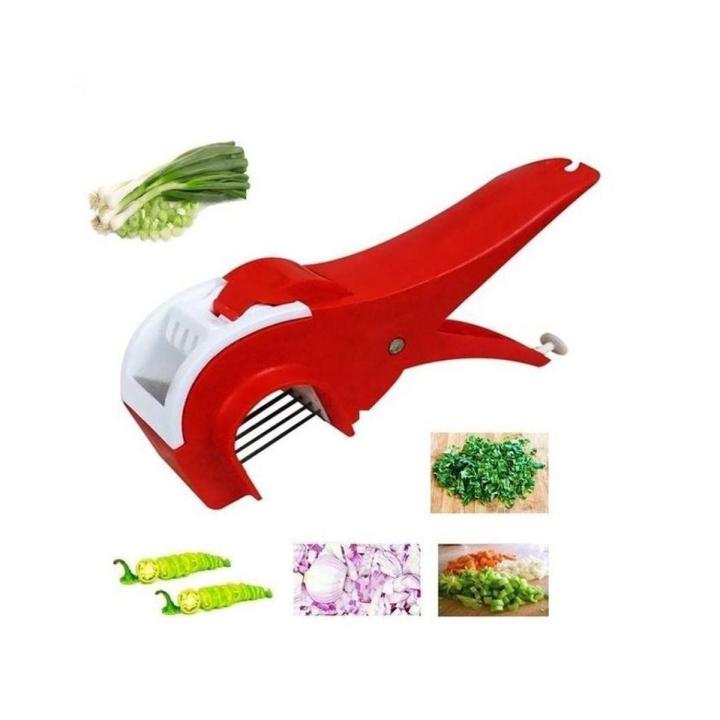 Vegetable & Fruit Multi Cutter And Peeler/Macarize 2 In 1 - Simplify Your Kitchen Tasks With This Cutter Peeler And Slicer-Multicolor