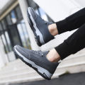 Spring and summer new men's shoes trend, sporty style, casual single shoes, foreign trade thick-soled outdoor hiking shoes, walking men's shoes.