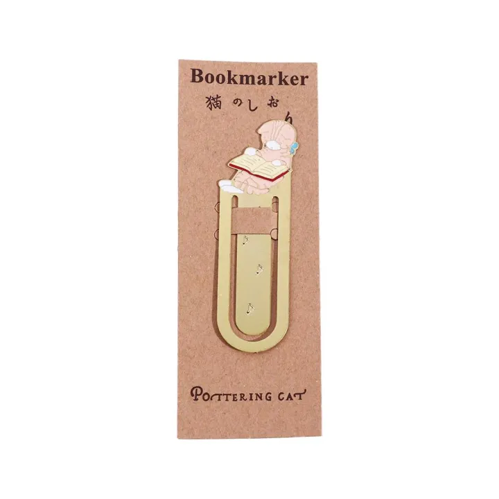 Cute%20Stationery%20Cartoon%20Reading%20Paper%20Cilp%20Japanese%20Metal%20Bookmark%20Kittens%20Book%20Mark%20Bookmark%20Cat%20Bookmark%20-%20Image%207