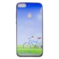 For HTC Desire 12+ (HTC Desire 12 Plus) Soft Multicolor Back Cover Fashion Textured TPU Protective Back Cover Case. 