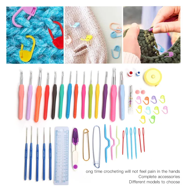 Knitting%20Needles%20Set,%20Ergonomic%20Crochet%20Supplies%20for%20Friends%20for%20Mothers%20for%20General%20Purpose%20for%20Professional%20Use%20for%20Knitting%20Beginners%20-%20Image%207