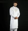 Menext Men's Elite Collection Semi Long Panjabi For Men ( Snap Button).