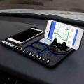 1 Pc Phone Holder Non Slip Sticky Anti Slide Dash Phone Mount Silicone Dashboard Car Pad Mat.