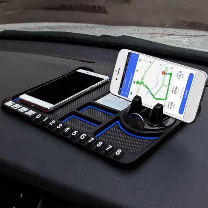 1 Pc Phone Holder Non Slip Sticky Anti Slide Dash Phone Mount Silicone Dashboard Car Pad Mat