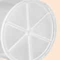 1 PCS Yogurt Strainer Maker Reusable Whey Separator Transparent & White Plastic+Stainless Steel for Sauce Fruit Juice Nut Mesh Strainer.