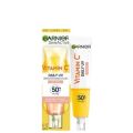 HanabiGouz Garnier Vitamin C Brightening Anti-UV SPF50+ Sun Protection Even Skin Tone 40ml. 