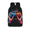 Funny Choose Your Gamer Print Backpack Children Boys Girl Video Game Fan Schoolbags Outdoor Travel Laptop Sports Rucksack. 