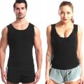 Men Hot Sweat Sauna Vest Shirt Body Shaper Sauna Effect Suit Slimming Weight Loss Fat Burner Workout Tank Tops Shapewear Male. 