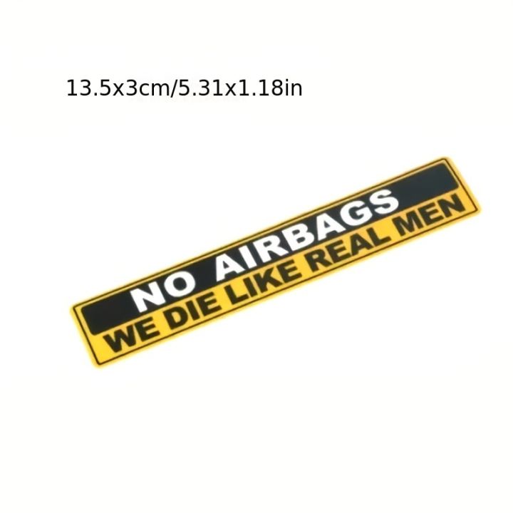 1pc%20NO%20AIRBAGS%20Funny%20Motorcycle%20Stickers%20for%20Fuel%20Tank%20Helmet%20Safety%20Warning%20Decals%20Auto%20Sun%20Visor%20Window%20Bumper%20Decoration%20-%20Image%206
