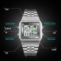 Skmei sports fashion stainless steel digital countdown waterproof watch for men 1338. 