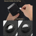 Mens Wallet Card Holder for AirTag:Pop up Card Case, RFID Blocking, Smart, Slim, ID Window | Cash Slot (AirTag not included).