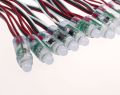 Promotion!!!WS2811 DC5V 50nodes addressable LED pixel string node;IP68 rated;3inch(7.6cm)spacing;24AWG wire,;RGB full color----.