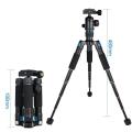 Mini Tripod Short Foldable Desktop Macro Tripod 180mm Photography Stand Suitable for SLR Micro Single Canon Sony Nikon Camera.