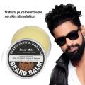 (NEW)Beard Natural Balm Conditioner Beard Care Mustache Wax Men Grooming Kit se. 