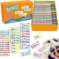 30 Read and Rhyme Educational Flip Books for Learning Word Families and Flash Cards. 