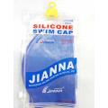silicone swim cap jianna for men and women.