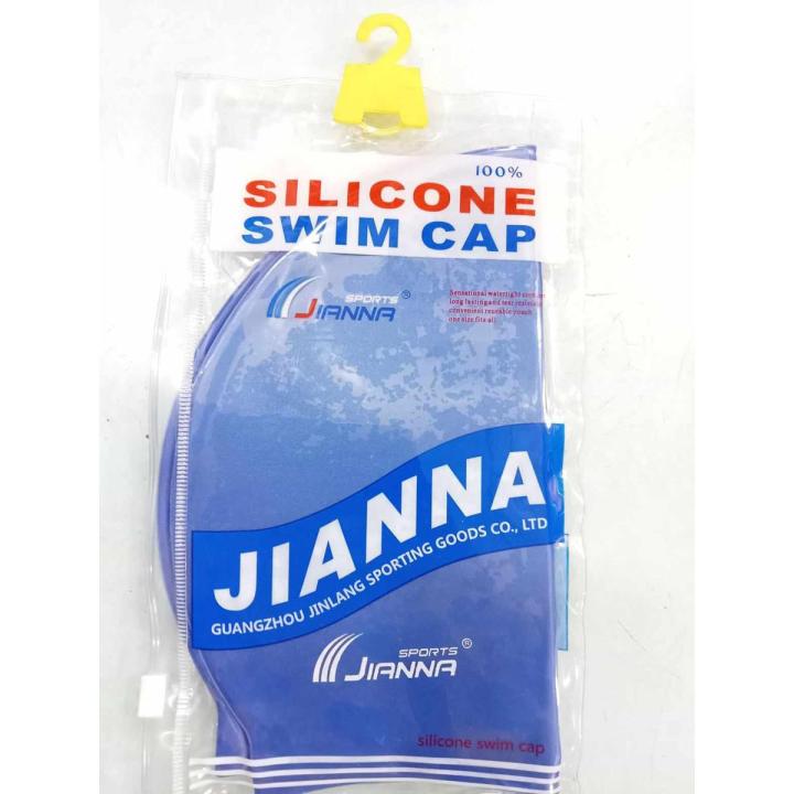 silicone swim cap jianna for men and women
