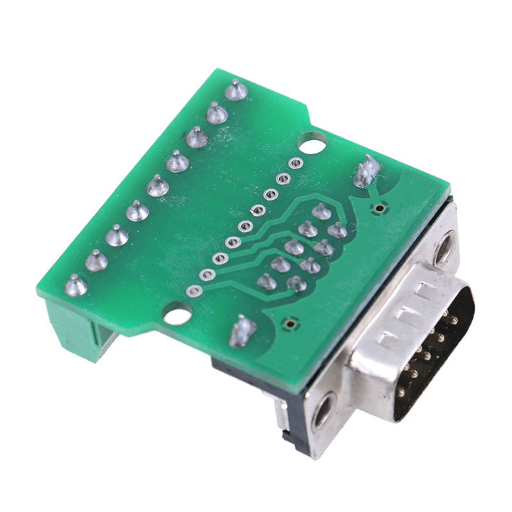 DB9 Male Connector Module DB9 Male Screw Terminal To RS232 RS485 9 Pin ...