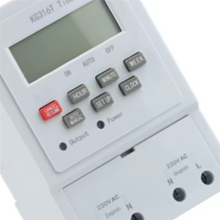 LCD Display Microcomputer Time Control Switch KG316T Din Rail Time ...