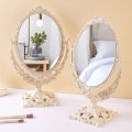 Nordic Makeup Mirror Ins Vintage Decorative Mirror Plastic Cosmetic Mirror Room Home Decor Espejos Decorativos Beauty Tools. 