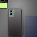 Phone case Vivo Y17S Shockproof Scrub Matte Transparent Soft edge Silicone Frame Hard Clear Back Cover Vivo Y17S case.