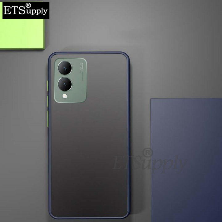 Phone%20case%20Vivo%20Y17S%20Shockproof%20Scrub%20Matte%20Transparent%20Soft%20edge%20Silicone%20Frame%20Hard%20Clear%20Back%20Cover%20Vivo%20Y17S%20case%20-%20Image%203