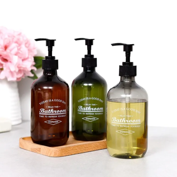 500ml%20Soap%20dispenser%20Easy-to-use%20Refillable%20Transparent%20Shampoo%20bottle%20Bathroom%20Plastic%20Shower%20%20container%20for%20Bath%20Kitchen%20Home%20Hotels%20Travel%20-%20Image%204