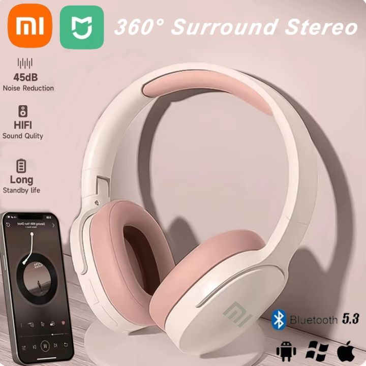 Xiaomi Headphones P2961 Bluetooth 5.3 Over-ear Earphone For Samsung iPhone Stereo Hifi Headset Game Earbuds With Mic