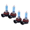 H11 100W Lamp Bulbs-2 pair Halogen Lamp Bulbs-White. 