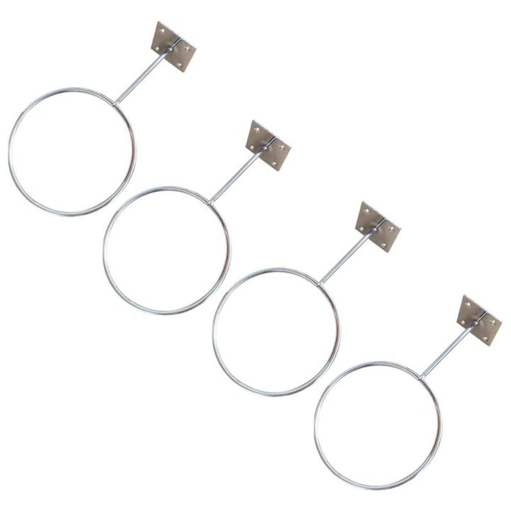 4 Pcs Wall Mount Sports Ball Holder Display for Medicine Ball