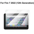 Screen Protector for Amazon Fire HD 7 12th gen 2022 release (High-definition) Arc.