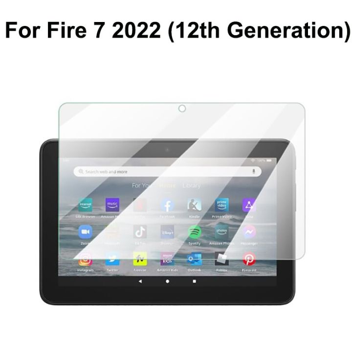Screen Protector for Amazon Fire HD 7 12th gen 2022 release (High-definition) Arc