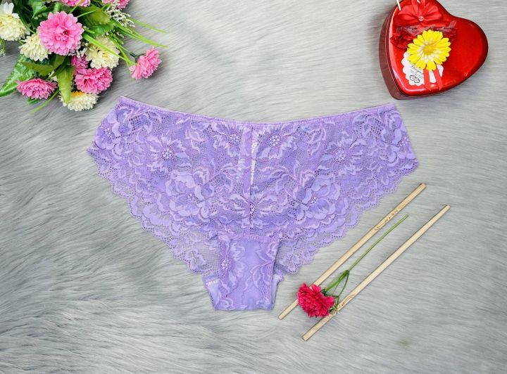 Womens%20Lace%20Panty%20Low%20Waist%20Cotton%20Briefs%20Underwear%20Soft%20Stretch%20Bikini%20Solid%20Cozy%20Lace%20Tanga%20Lace%20Cheeky%20Underwear%20for%20Women%20Lace%20Panties%20Net%20Panty%20Soft%20&%20Comfortable-%204%20PCS%20-%20Image%208