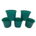 5 pieces 6" BP Plastic Round Flower Tub/Plastic Flower Tub/Designed  plastic flower planter. 