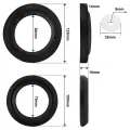 Toilet Seal 34120,34117,34106 Replacement for Thetford RV Toilet Parts-Toilets Waste Ball Seal Replacement. 