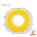 WHITE Round DC 4V 5W COB SMD LED Light Chip YX-57.2Y-24 - Ultra Bright White 5 Watt LED - Package includes 2 Pieces for Efficient Lighting Solutions. 