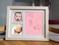 Adure Box My First Year Baby Memory Gift Kit Baby Handprint Memory Kit Baby Footprint Memory Kit Clay Systemic Hand & Foot Print Memory Kit Photo Include Life Time Memory Kit - Toy. 