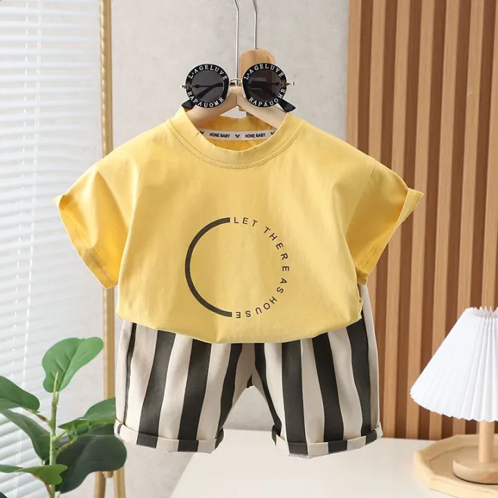 2024%20Children's%20Short%20Sleeve%20Dinosaur%20Set%20Summer%20New%20Boys%20Kids%20Baby%20T-shirt%20Shorts%202-Piece%20Set%20Korean%20Version%20-%20Image%206