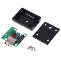 1Set DC-DC 4.5-20V 12V step down to 5V 2A USB solar panel charging controller. 