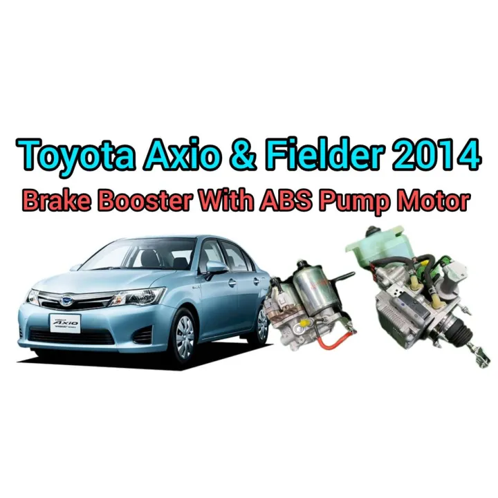 Toyota Axio & Fielder Hybrid 2015 Brake Booster With Master Cylinder ...